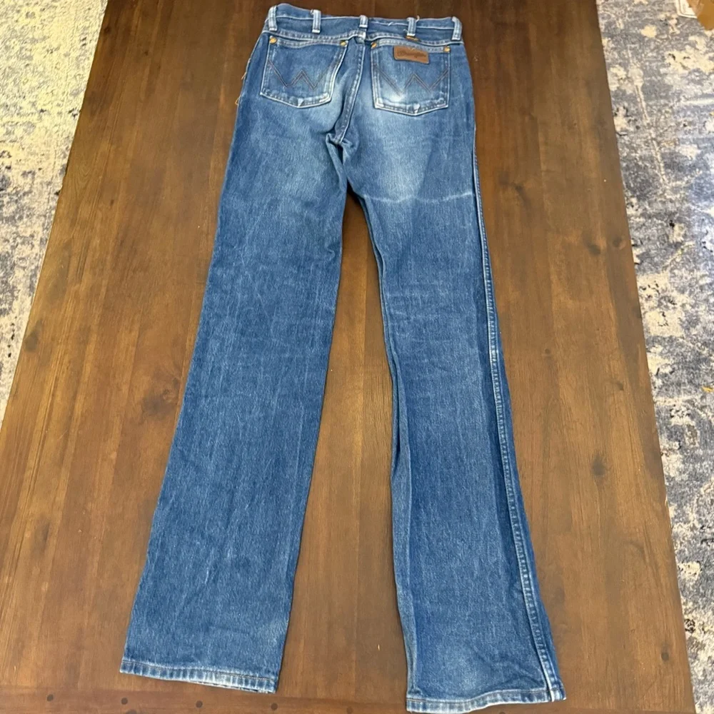 Wrangler 36 MWZ Slim Fit Men's Relaxed Blue‎ Jeans